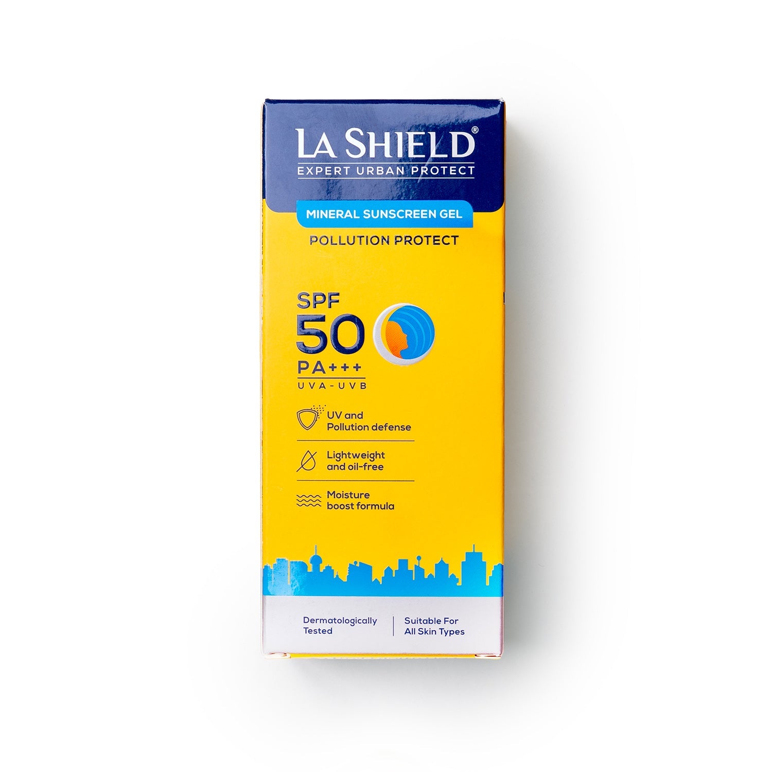 La shield Expert urban protect mineral sunscreen gel