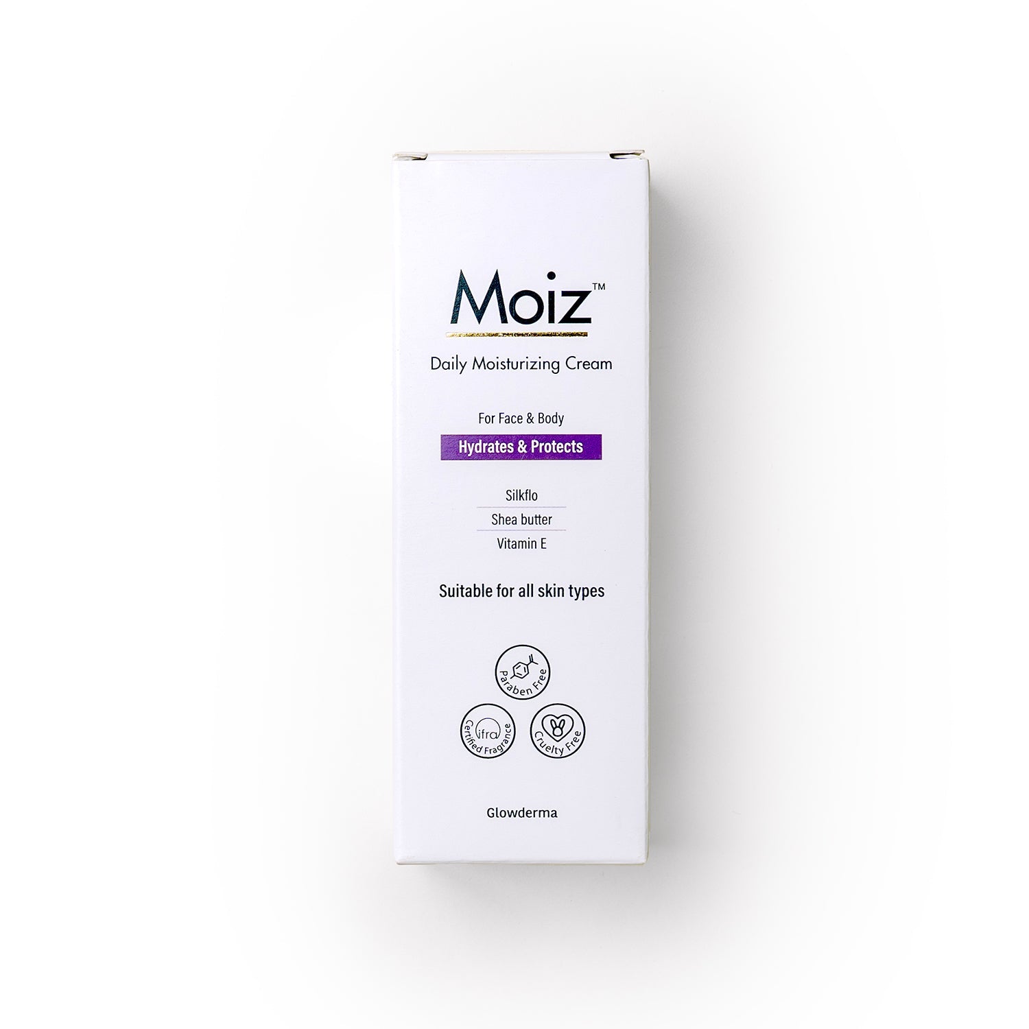 Moiz daily moisturizing cream