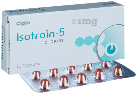 Cap Isotroin 5 mg